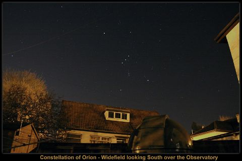 Orion - Widefield Constellation of Orion