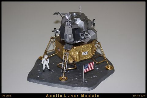 Apollo-Lunar-Module-1 Revell 1:48 Scale Lunar Module