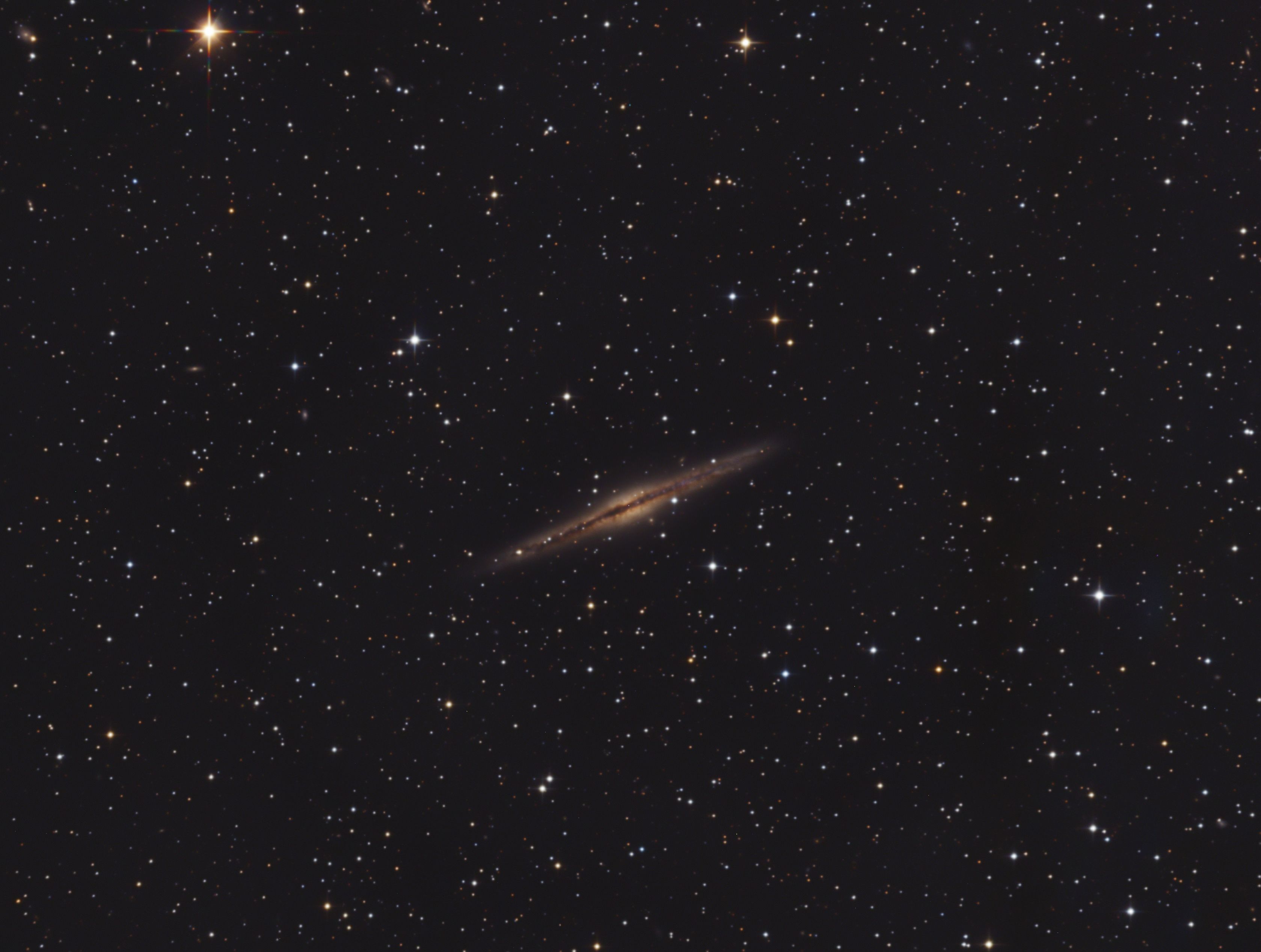 NGC891 (11x300s RGB) NGC891 - The Silver Silver Galaxy