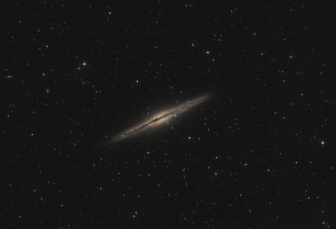 NGC891_c NGC891 - Silver Silver Galaxy (10x 300s RGB)