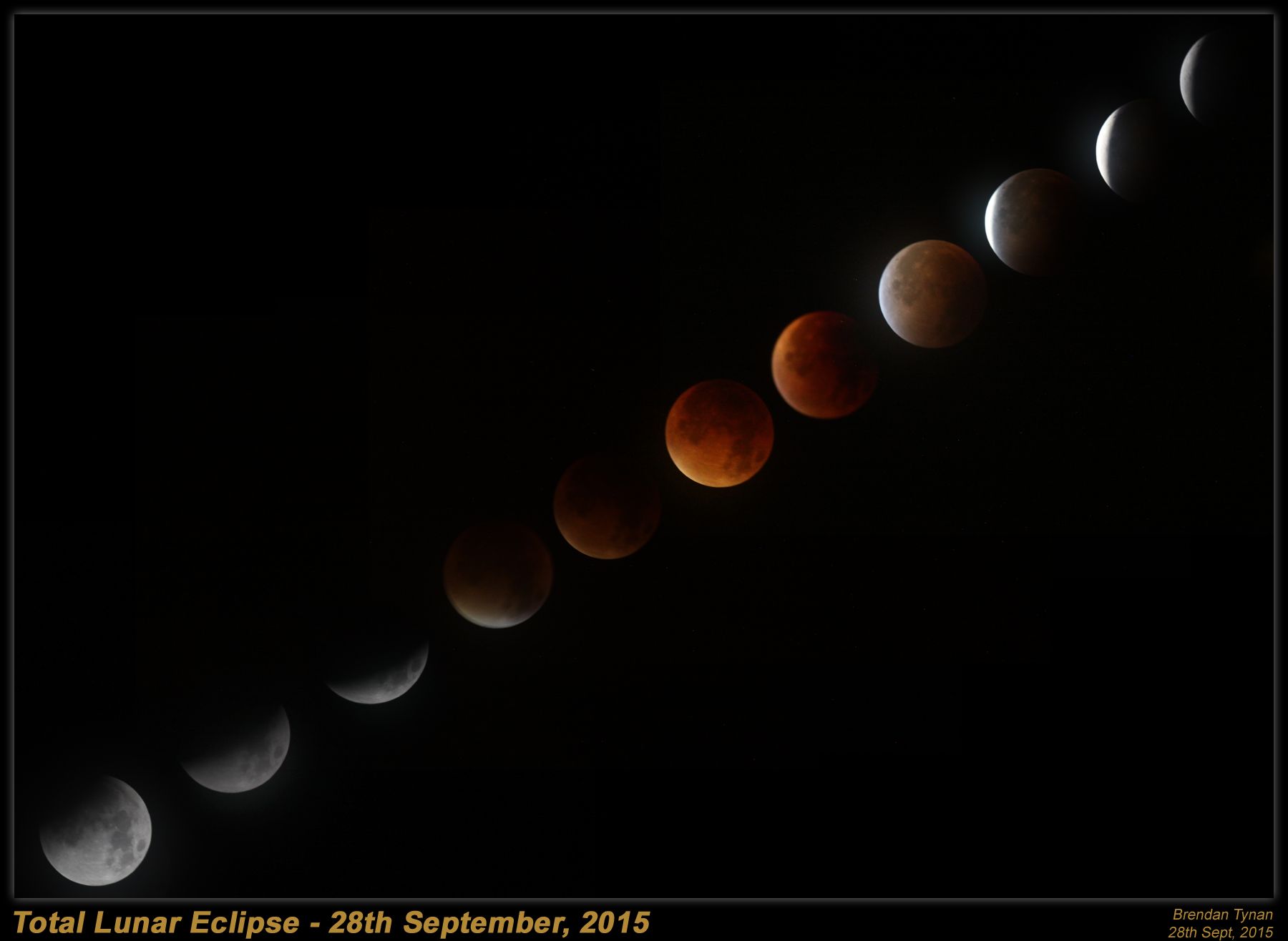 Lunar Eclipse 26-09-2015 Total Lunar Eclipse - Sept, 2015