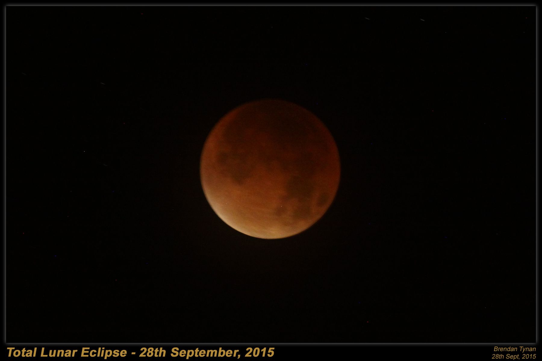Lunar Eclipse_26-09-2015 Total Lunar Eclipse - Sept, 2015