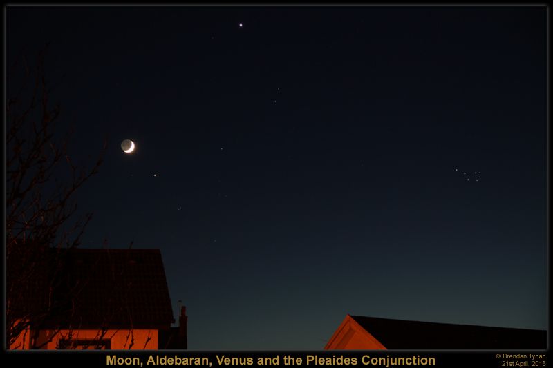 Moon Venus Conjunction Moon / Venus / Pleaides Conjunction