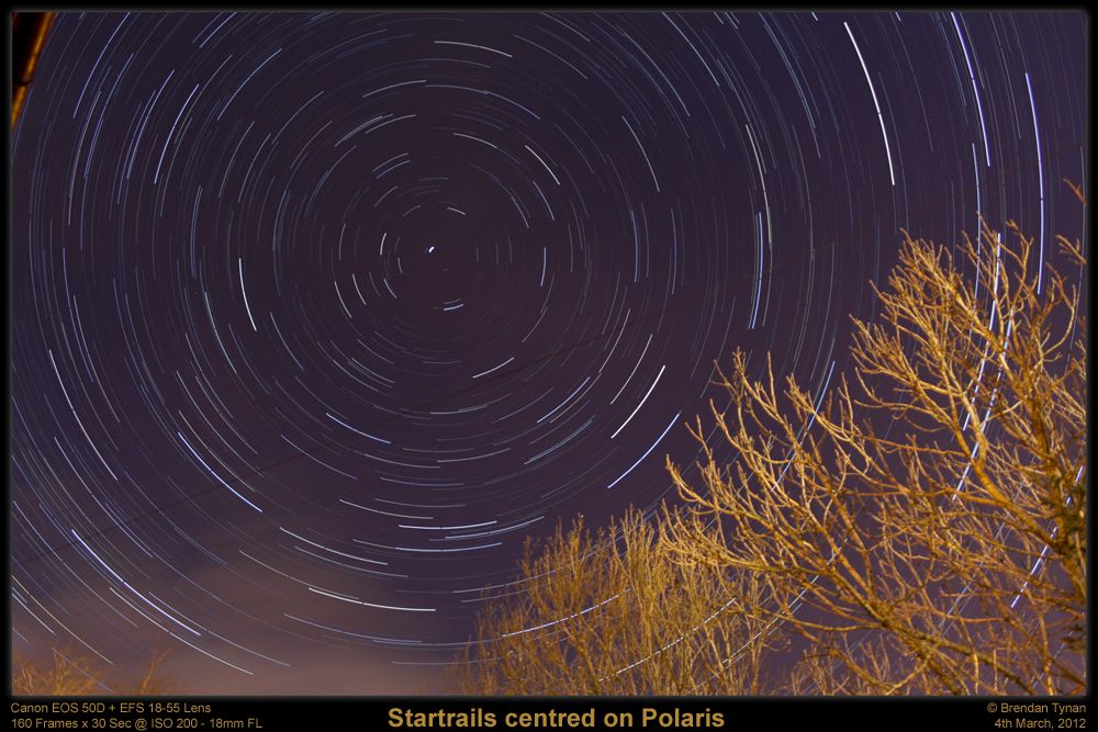 Startrails 04-03-2012 Startrails 04/03/2012