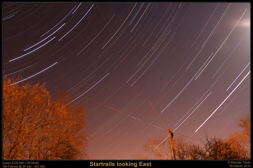 Startrails 05-03-2012 Startrails - 05/03/2012