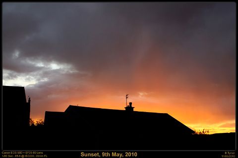 2010-05-09 Sunset Sunset - Bridge of Weir