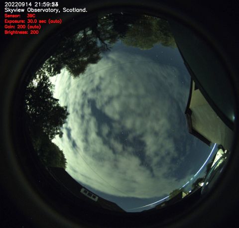 Meteor 2022-09-14 Bright Meteor Trail -14th September 2022