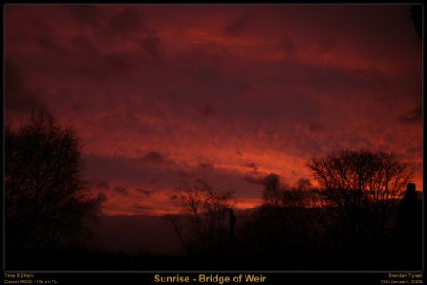 Sunrise 10-01-2009
