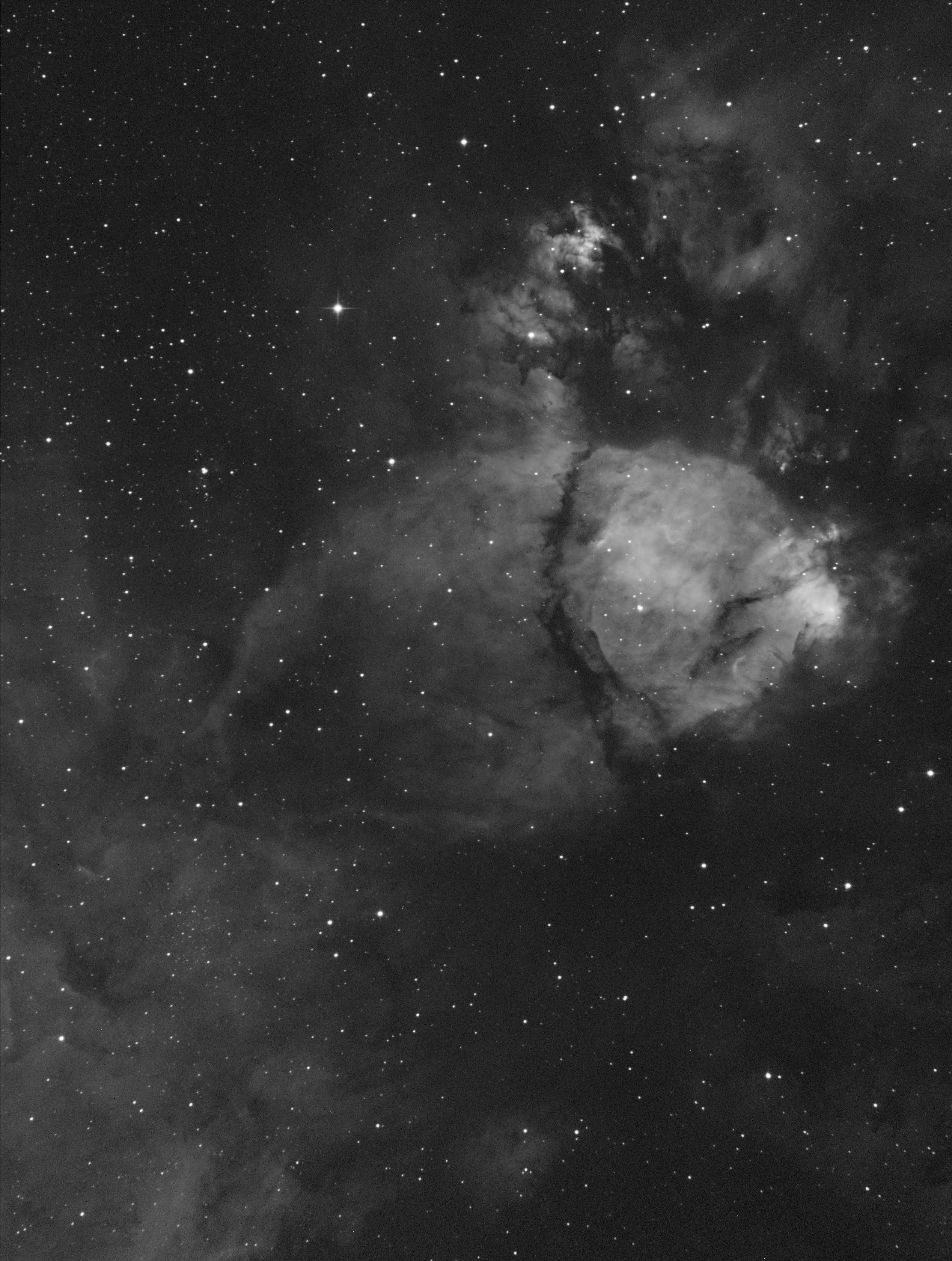 Fishead Nebula IC1795 - Fish Head Nebula