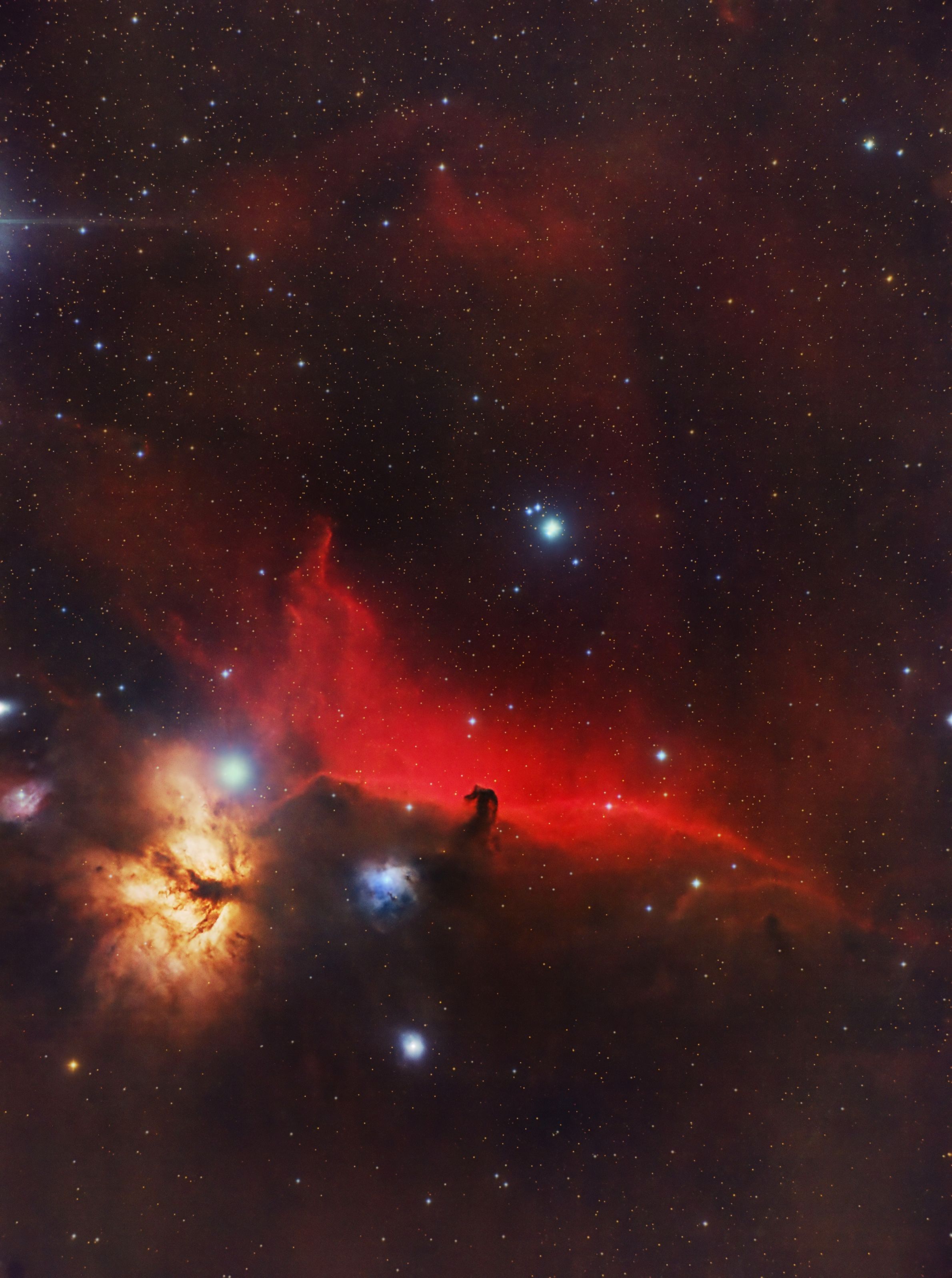 Horsehead_Nebula_12x300s_RGB0 Horsehead & Flame Nebula (12x 300s RGB)