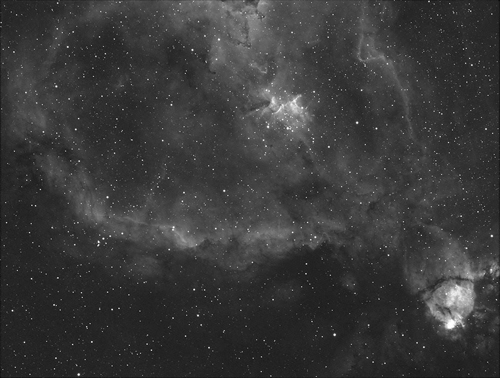IC1085--15-x-600-Sec IC805 - The Heart Nebula