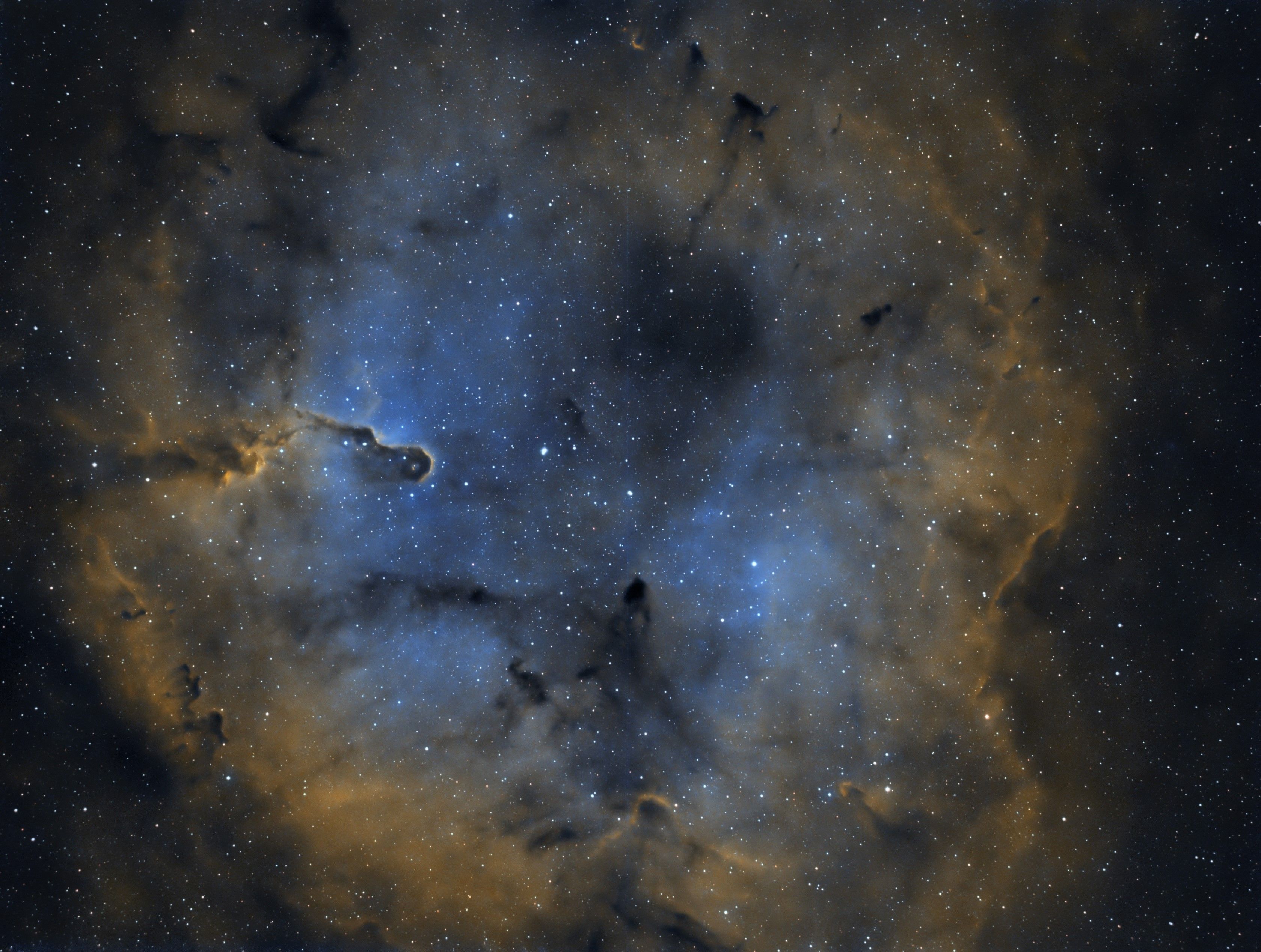IC1396_x2 IC1396 - The Elephants Trunk Nebula (15x360s HSO)