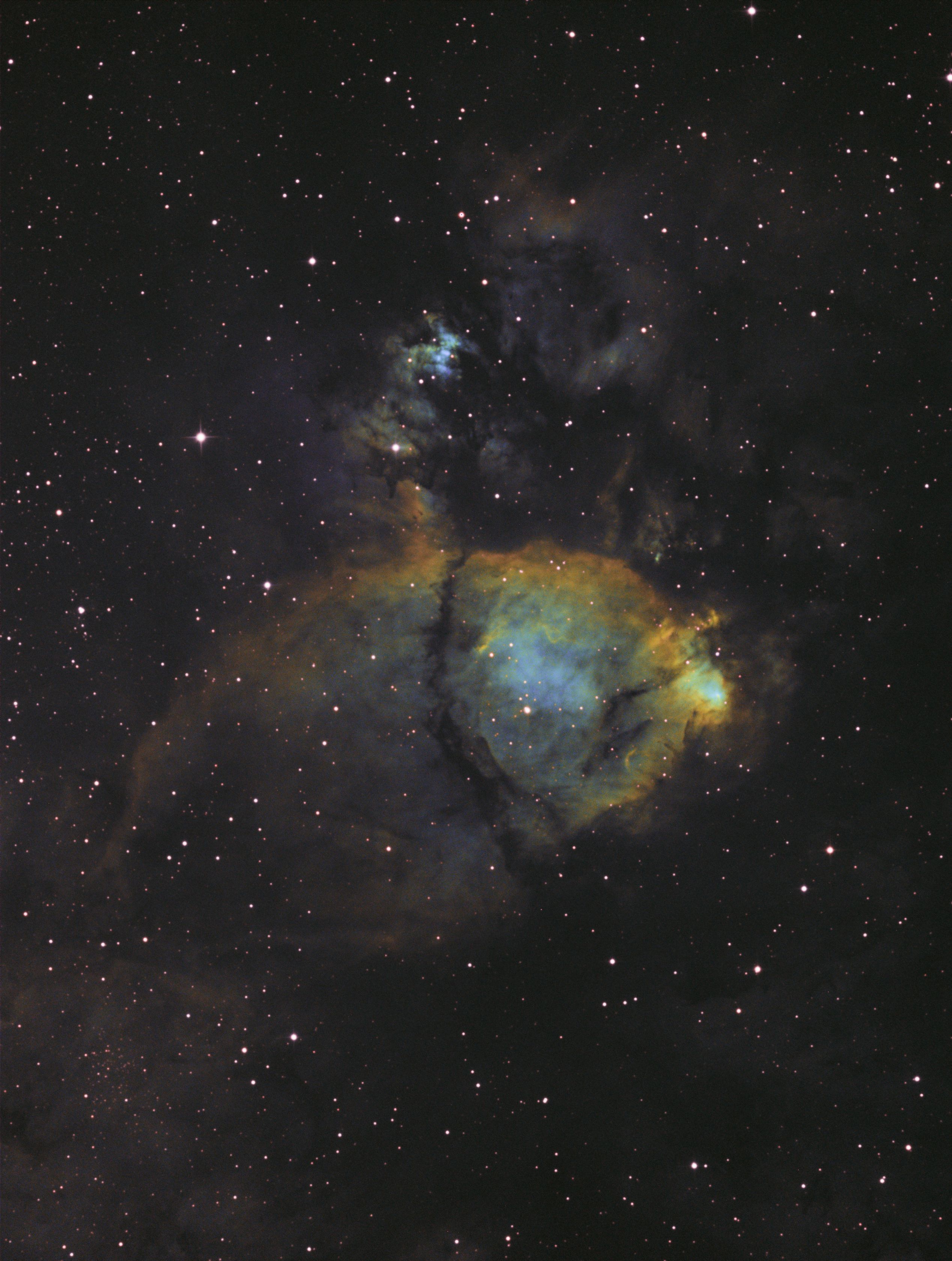 IC1795 (8x 360s Ha-OIII-SII) IC1795 - Fish Head Nebula