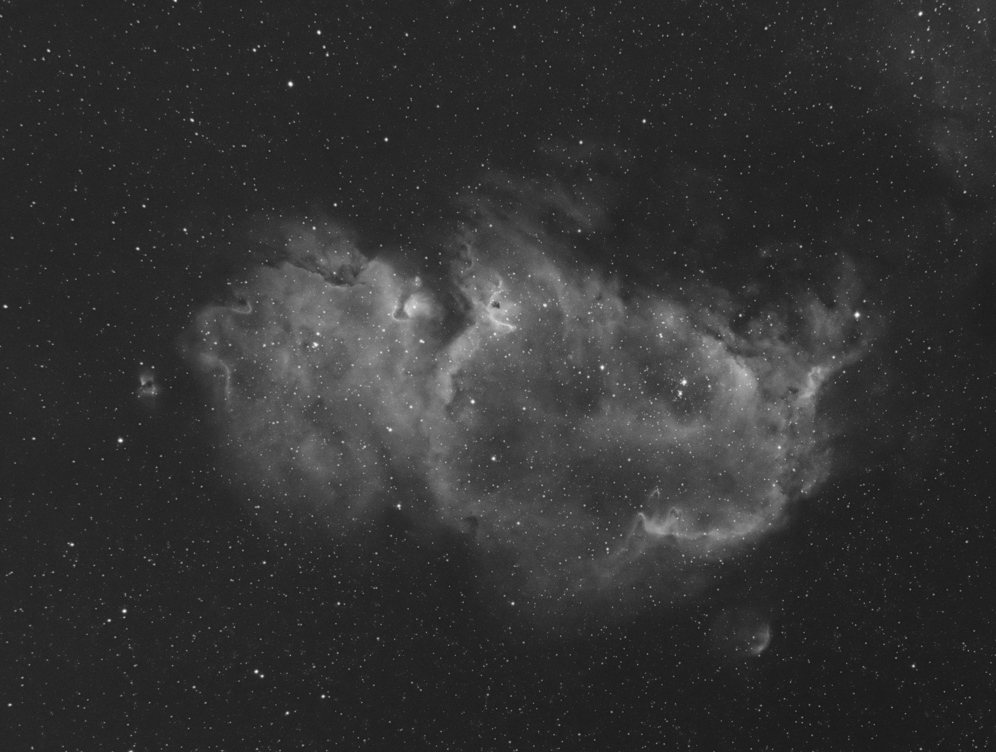 IC1848 - The Soul Nebula (Mono) IC1848 - The Soul Nebula
