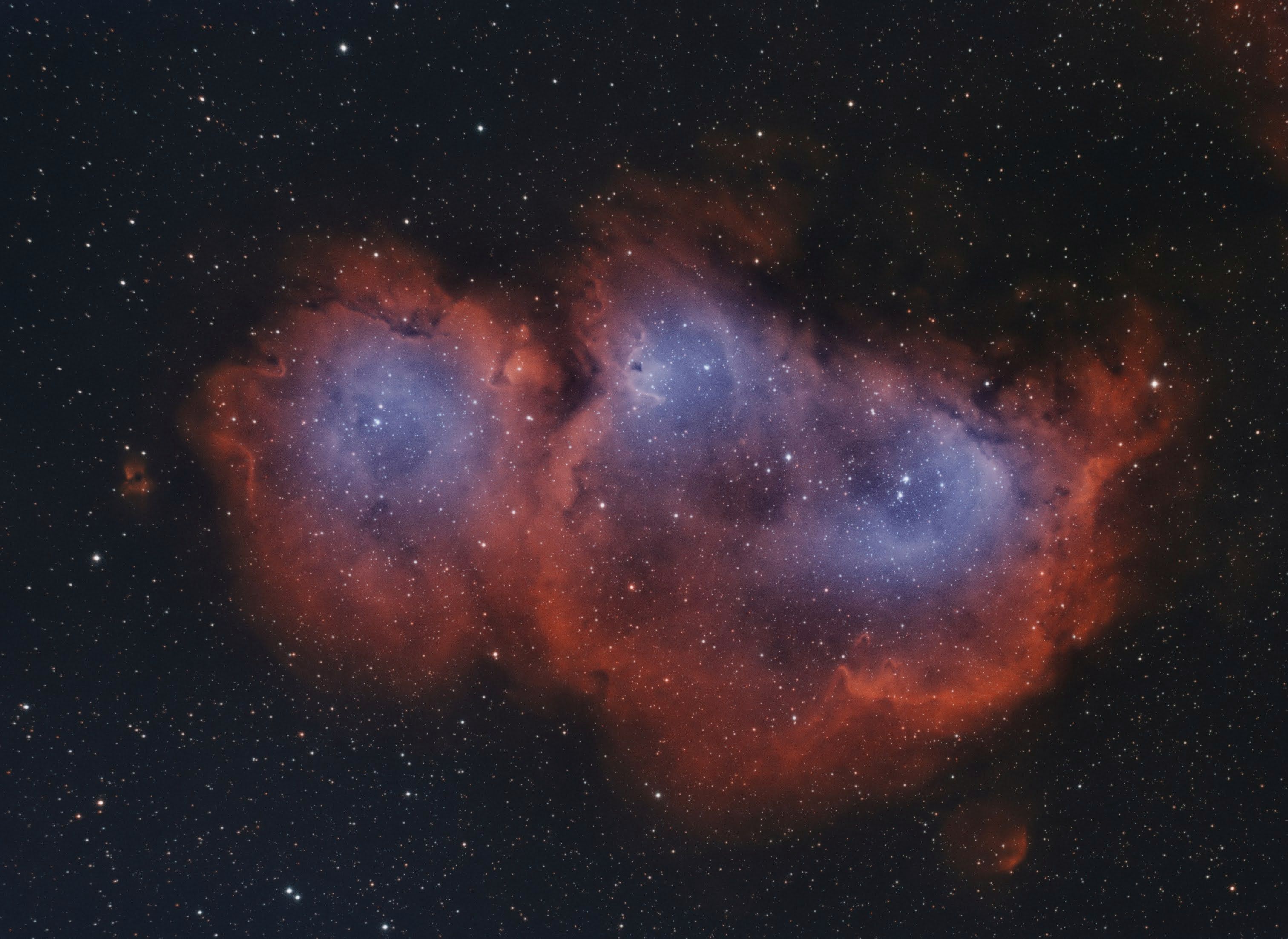 IC1848-30x360s HOO IC1848 - The Soul Nebula (30x360s HOO)