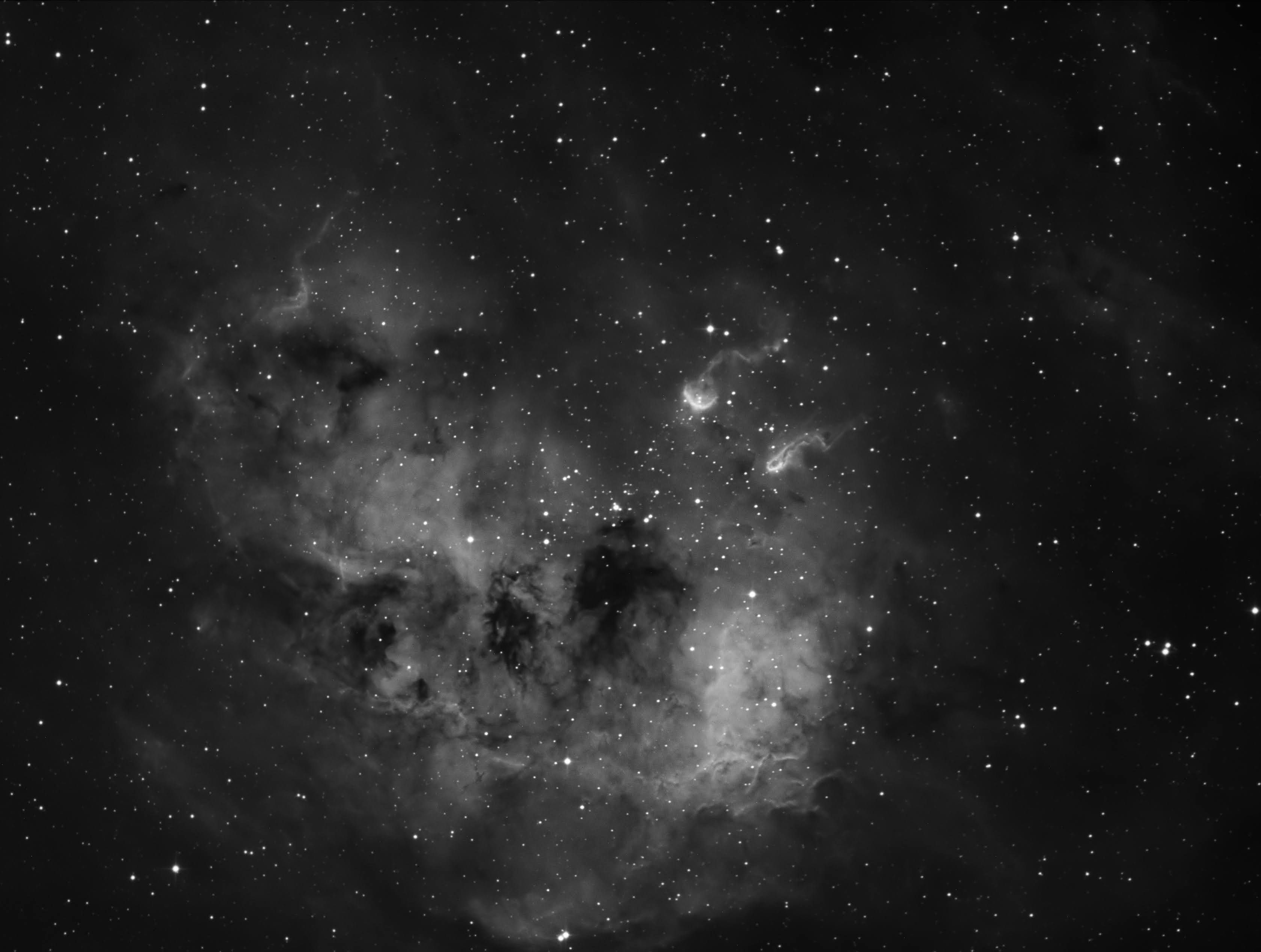 IC410 - 13x600s Ha IC410 - The Tadpole Nebula