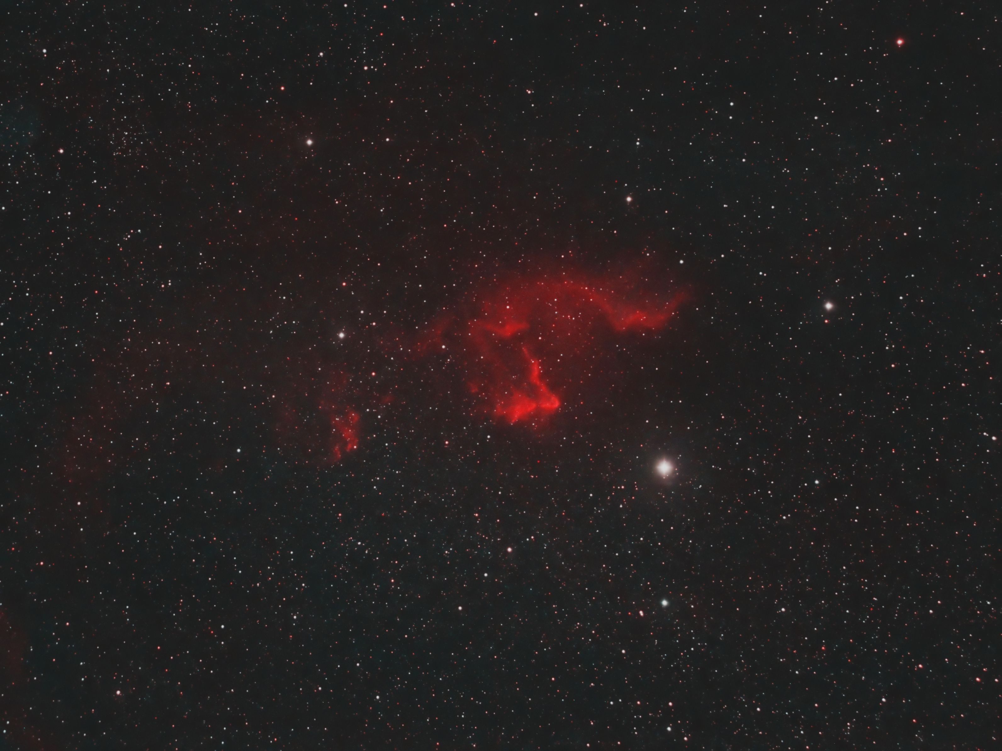 IC62 - Ghost of Cassiopeia IC62 - The Ghost of Cassiopeia (5x 360s HOO)