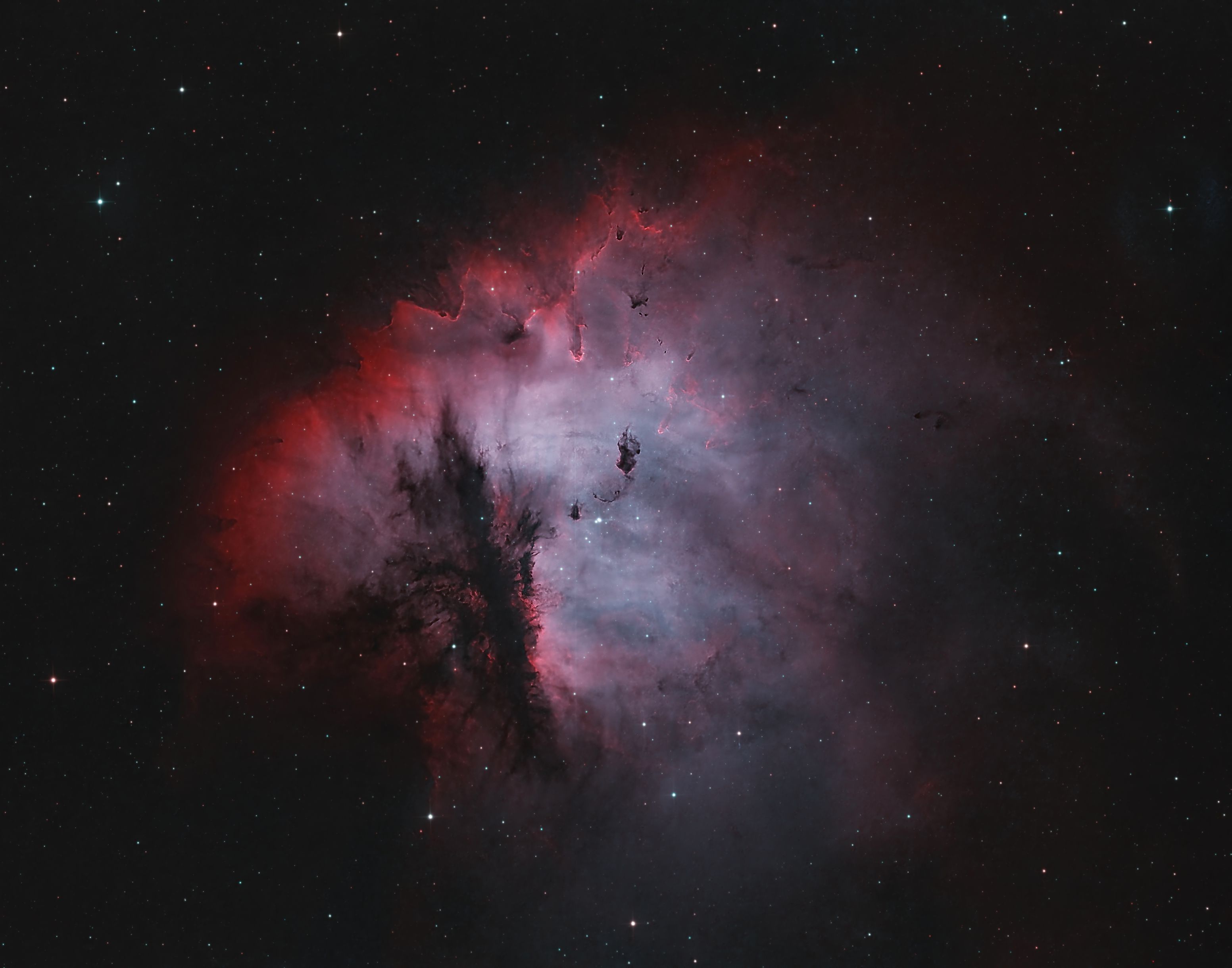 Image16b NGC281 - Pacman Nebula (40x 360s HOO)