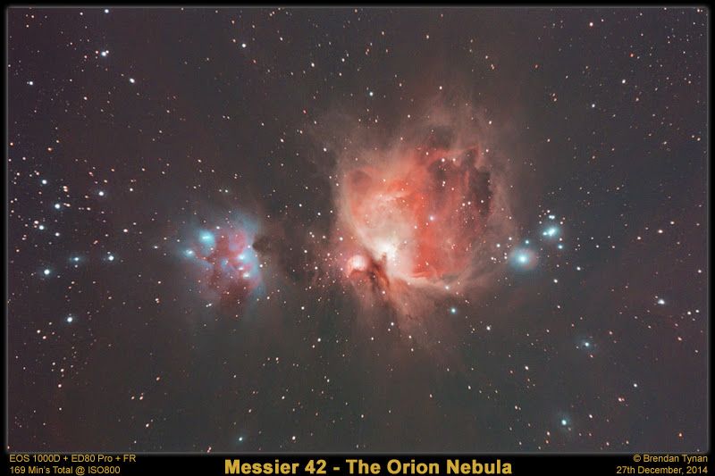M42 M42 - The Orion Nebula + Running Man Nebula