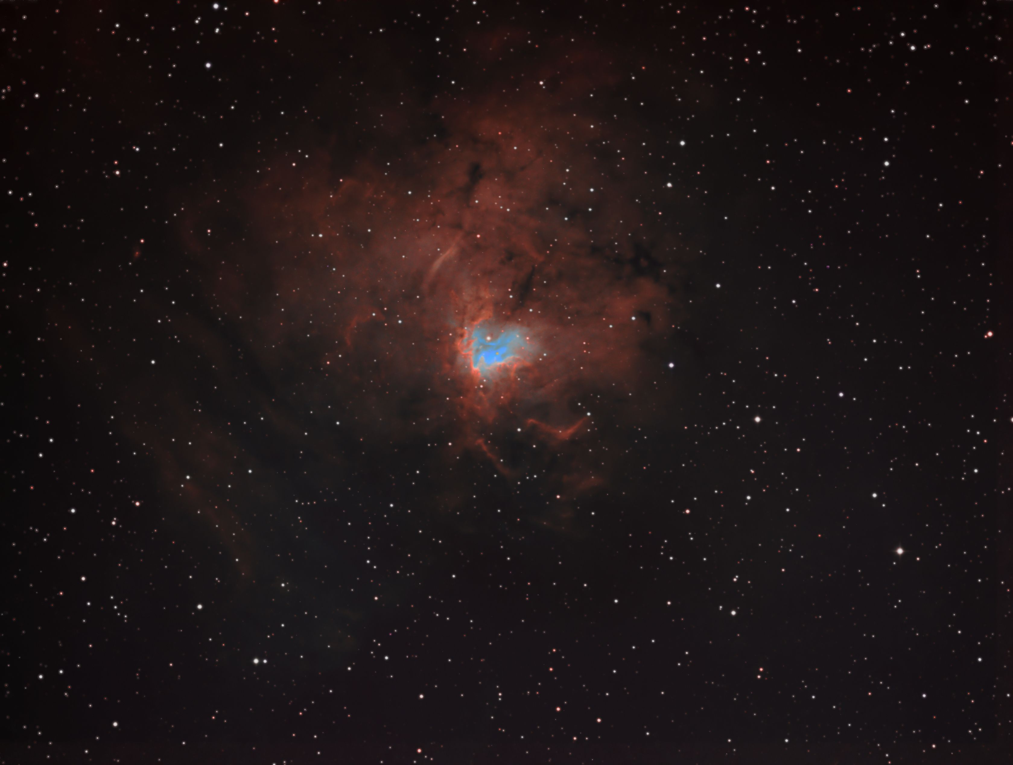 NGC1491 (23x600s HOO) NGC1491 (23x600s HOO)