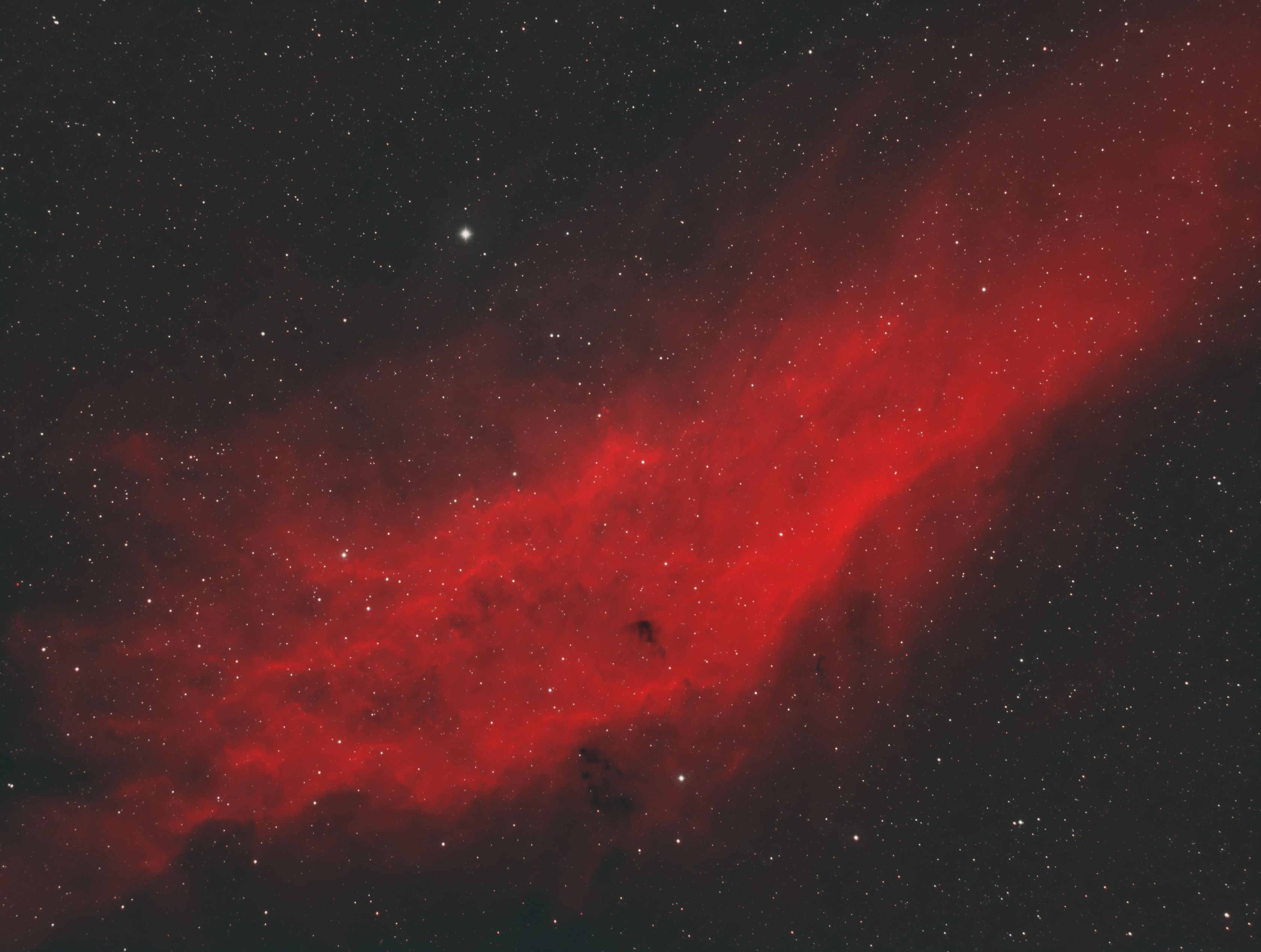 NGC1499 - The California Nebula NGC1499 - The California Nebula (30x 360s HOO)