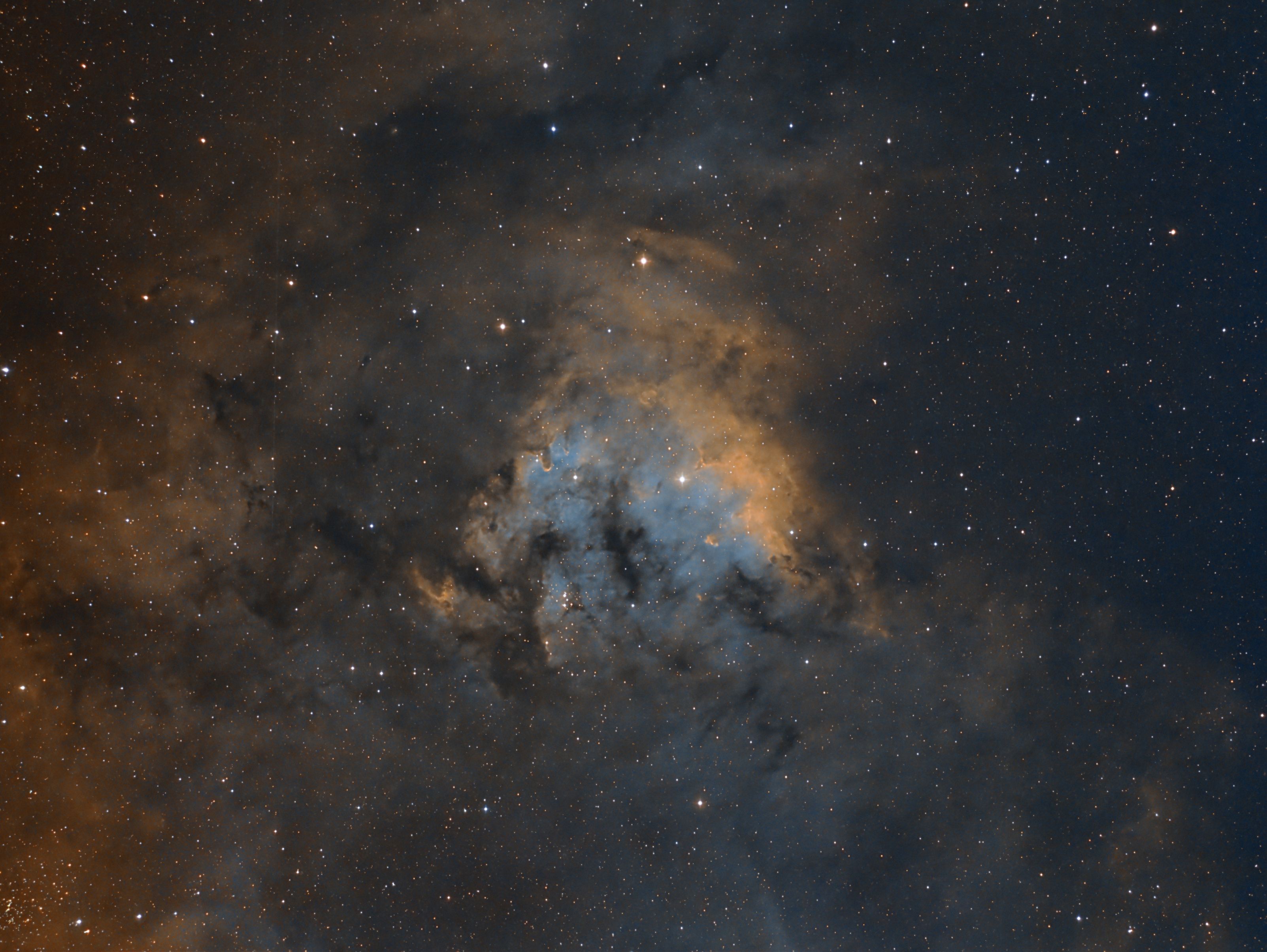 NGC7822_30x360s-SHO NGC7822 (30x 360s SHO)