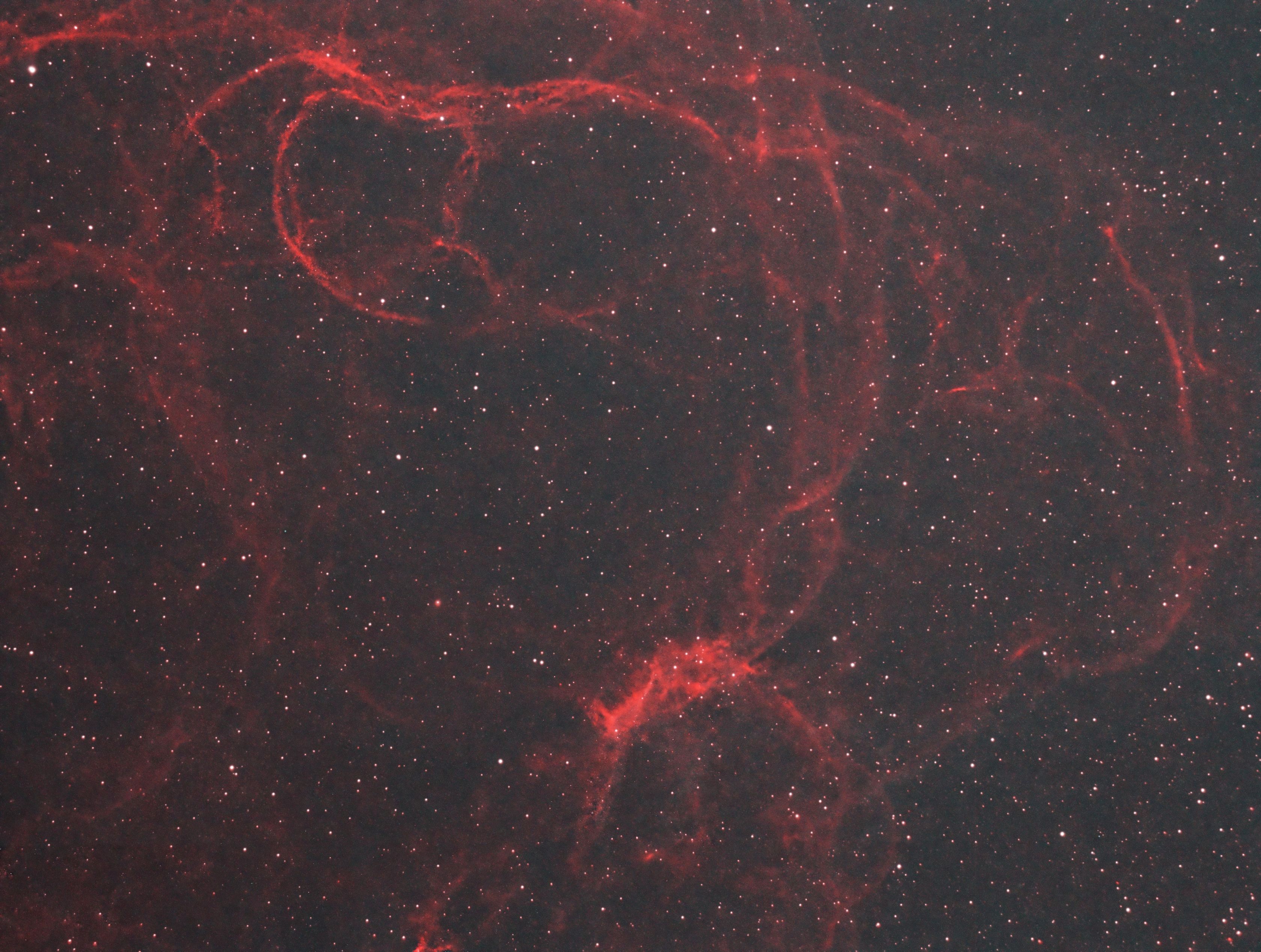 Sh2-240 (Simeis 147) Sh2-240 - Simeis 147 (5x 600s HOO)