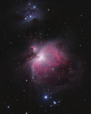 M42_ 5x180s RGB1 M42 - Orion & NGC1977 - Running Man Nebulae (5x 180s RGB)