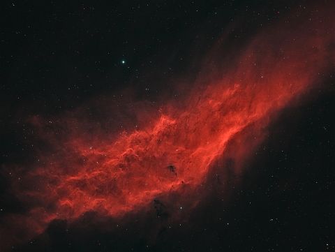 NGC1499-5 NGC1499 - The California Nebula (25x 360s HOO)