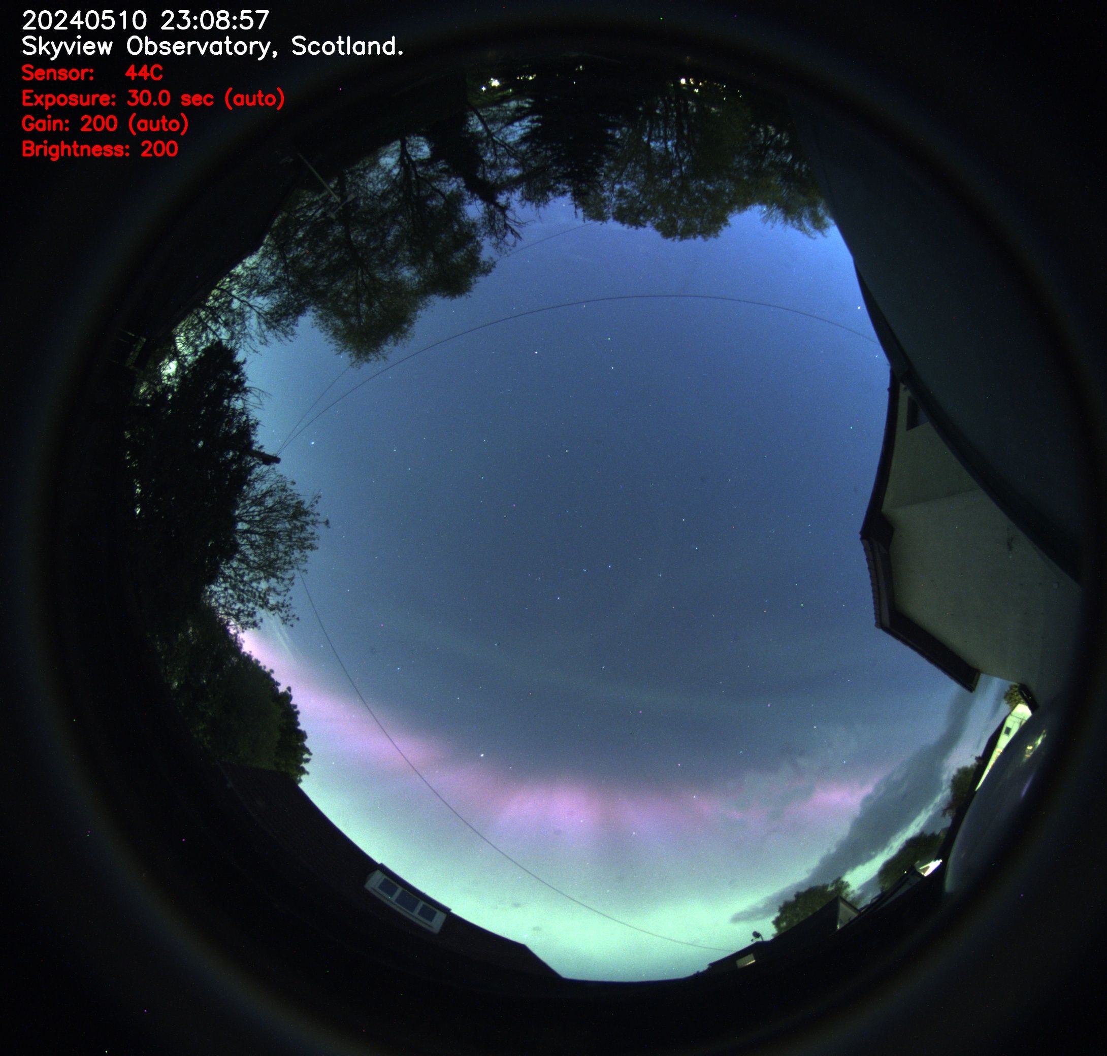 image-20240510230857 AllSky Camera Aurora Image - 10th May, 2024