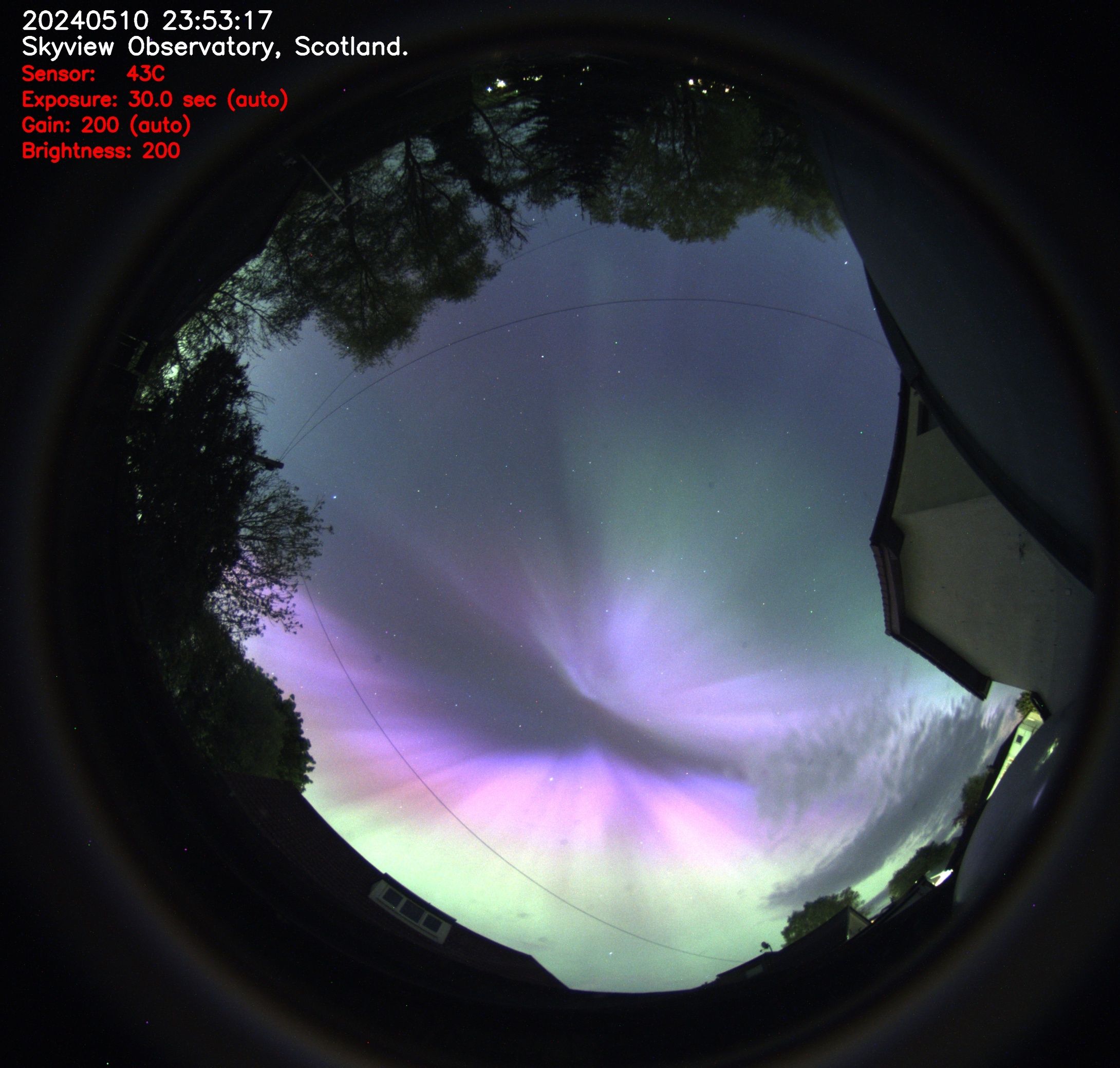 image-20240510235317 AllSky Camera Aurora Image - 10th May, 2024