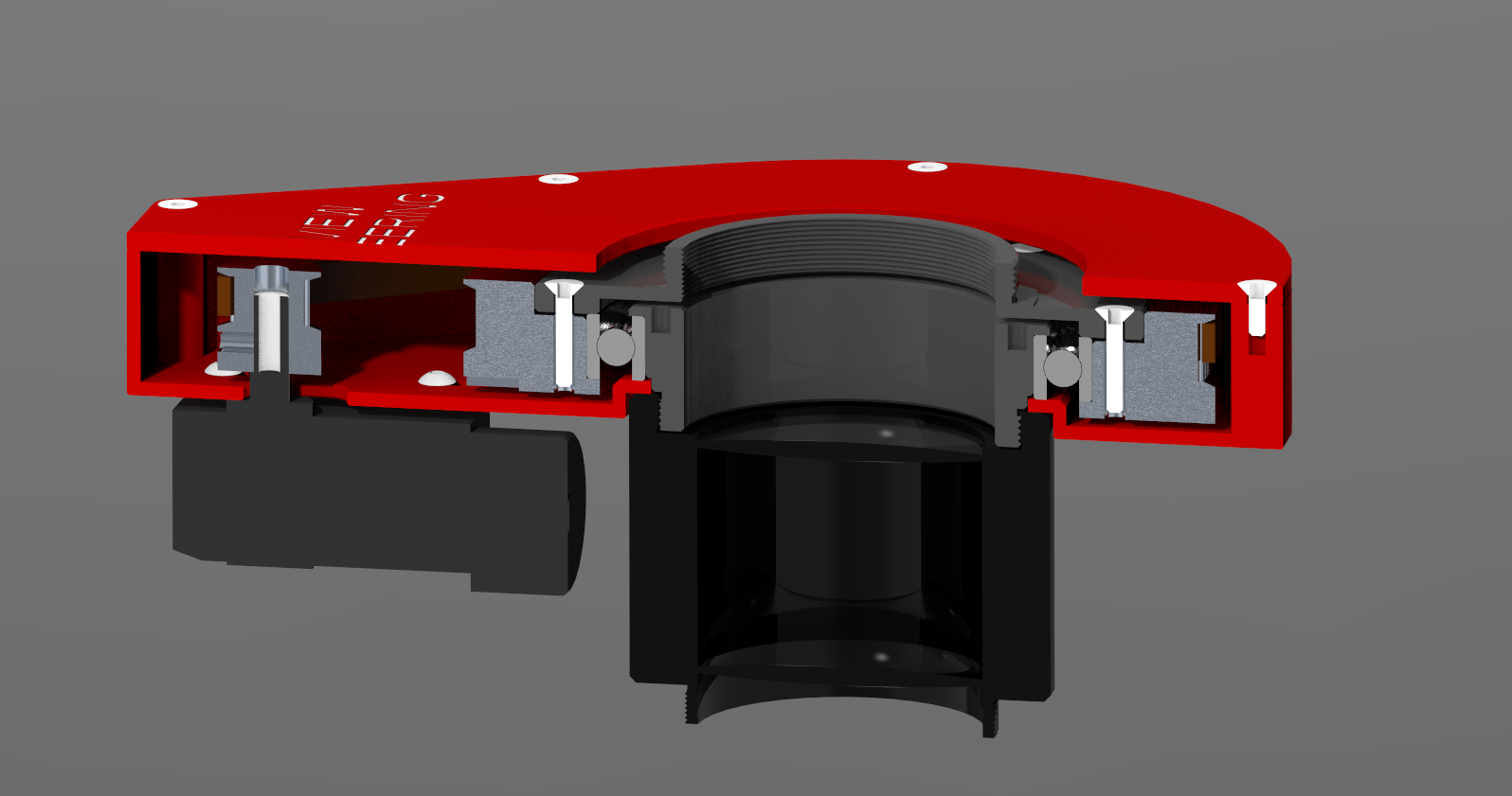 Section-4 ED72/ED80 - Camera Rotator designed in PTC Creo