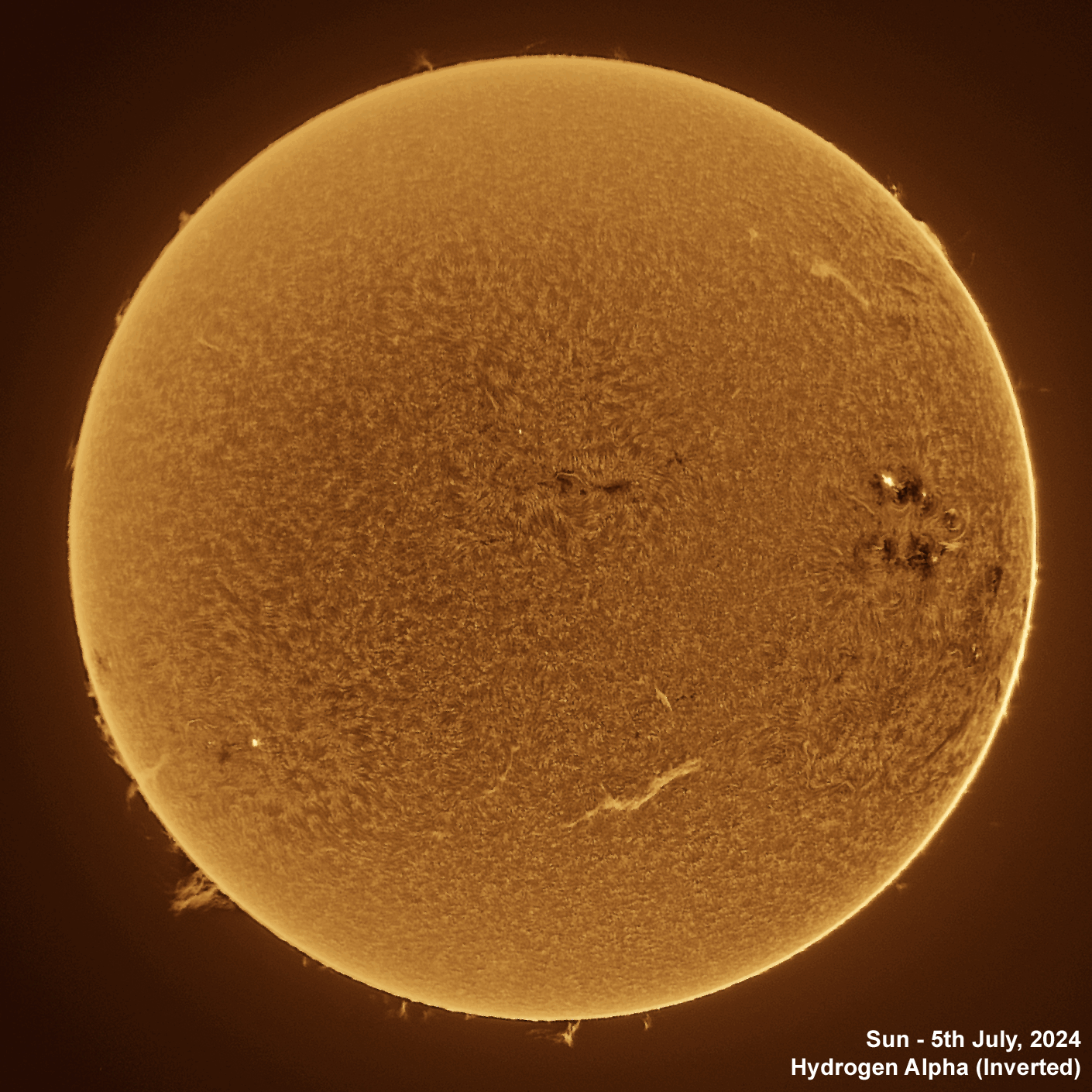 2024-07-05 Solar animation - Ha, 5th July, 2024