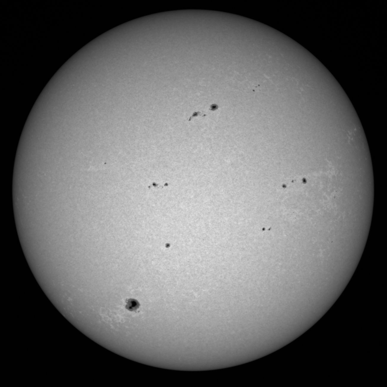 Sun 09-07-2023 ((G-Band) - 7 Solar Activity (G-Band White Light) - 09-07-2023