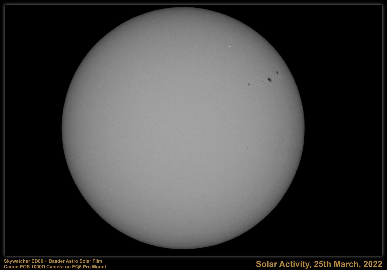 Sun 25-03-2022 Solar Activity 25-03-2022