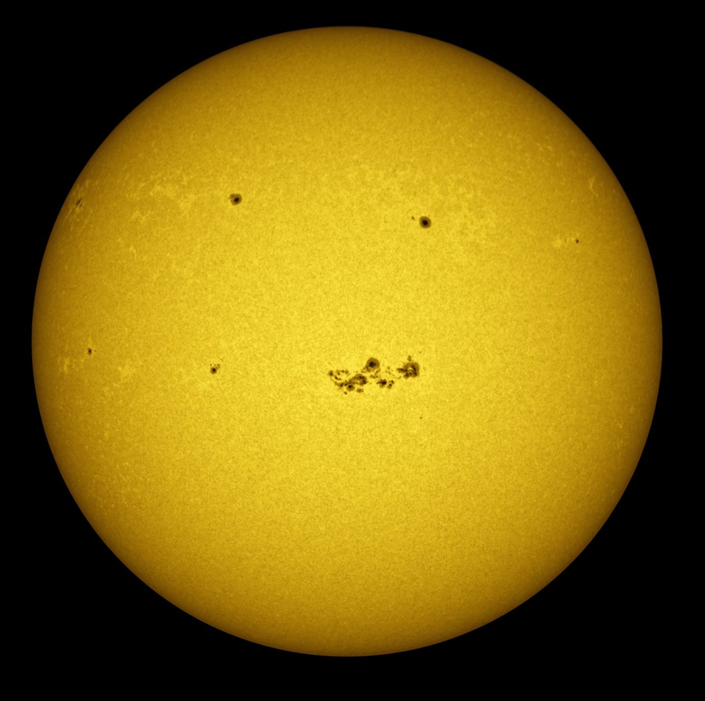 SunWL-1 Solar Activity (G-Band) - 24th March, 2024