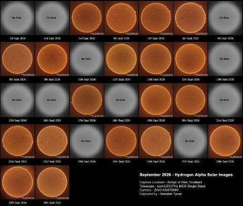 September 2026 The Sun in Ha - September 2026